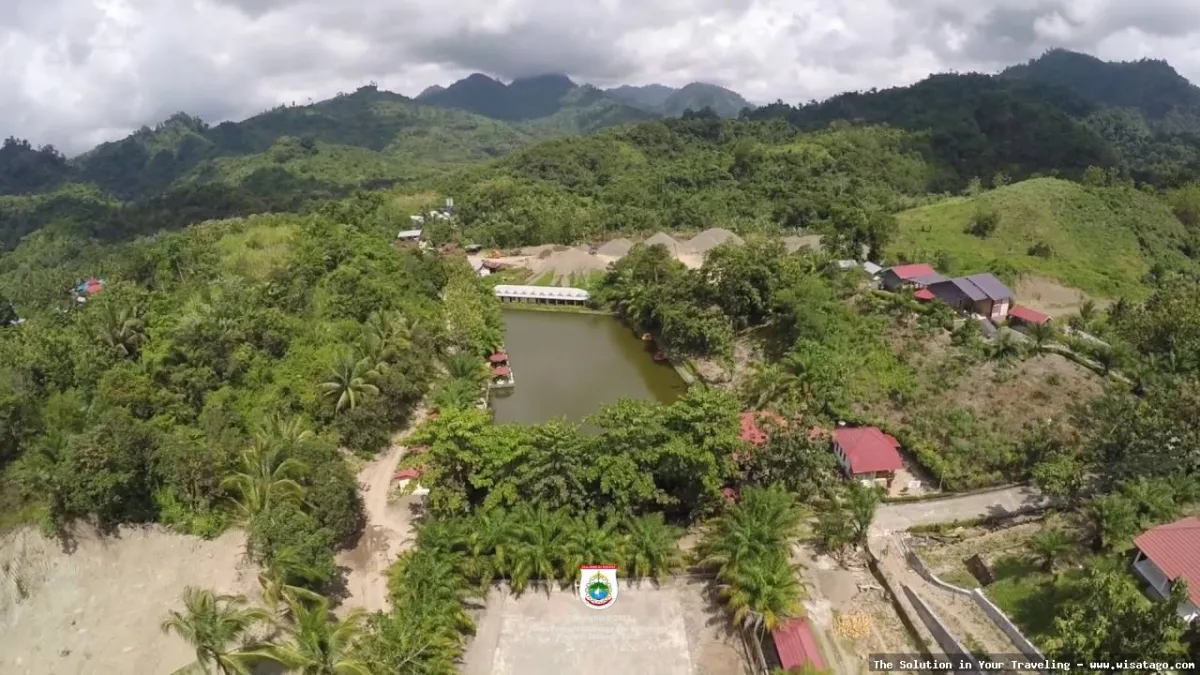 Bukit Jati Gentungan Mamuju, pemandangan indah