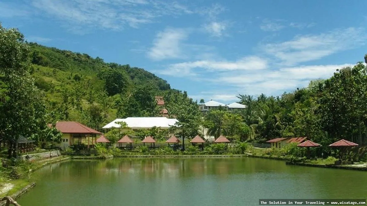 Bukit Jati Gentungan Mamuju, pemandangan indah