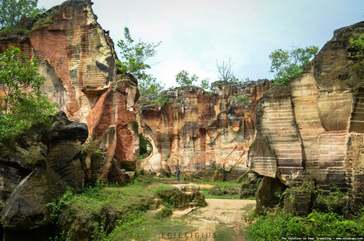 Bukit Kapur Arosbaya yang menakjubkan