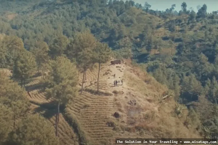 Bukit Maha Dewa, pemandangan menakjubkan