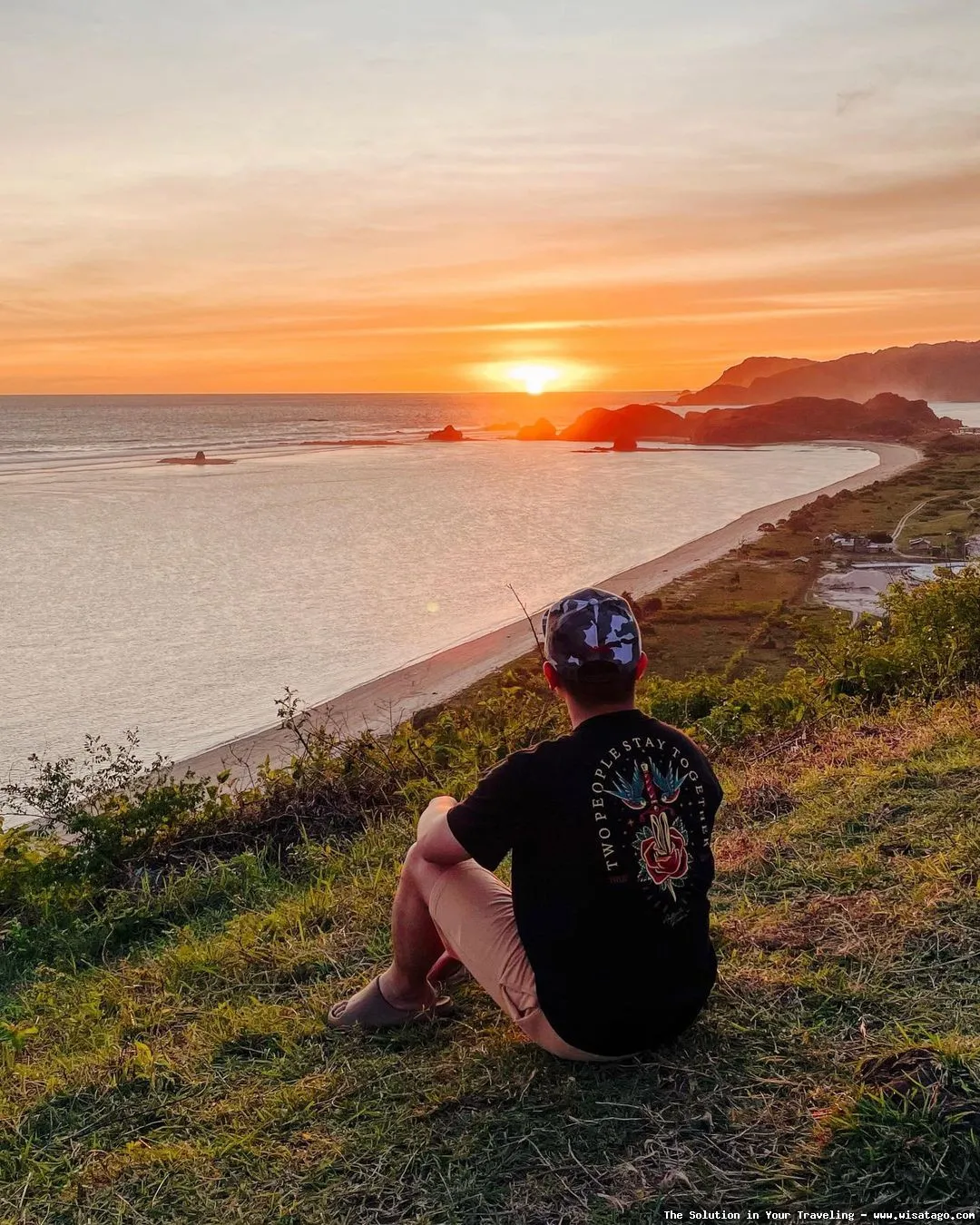 Bukit Merese, lanskap pantai menawan