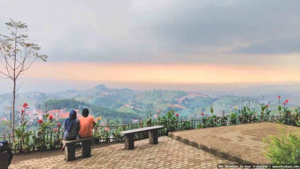 Bukit Moko, pemandangan kota Bandung