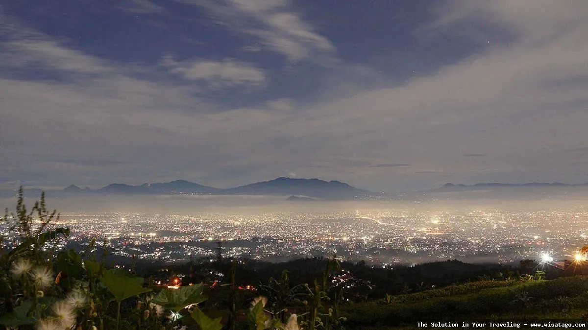 Bukit Moko, pemandangan kota Bandung