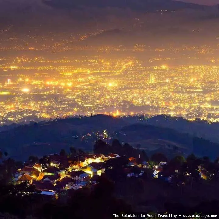 Bukit Moko, pemandangan kota Bandung