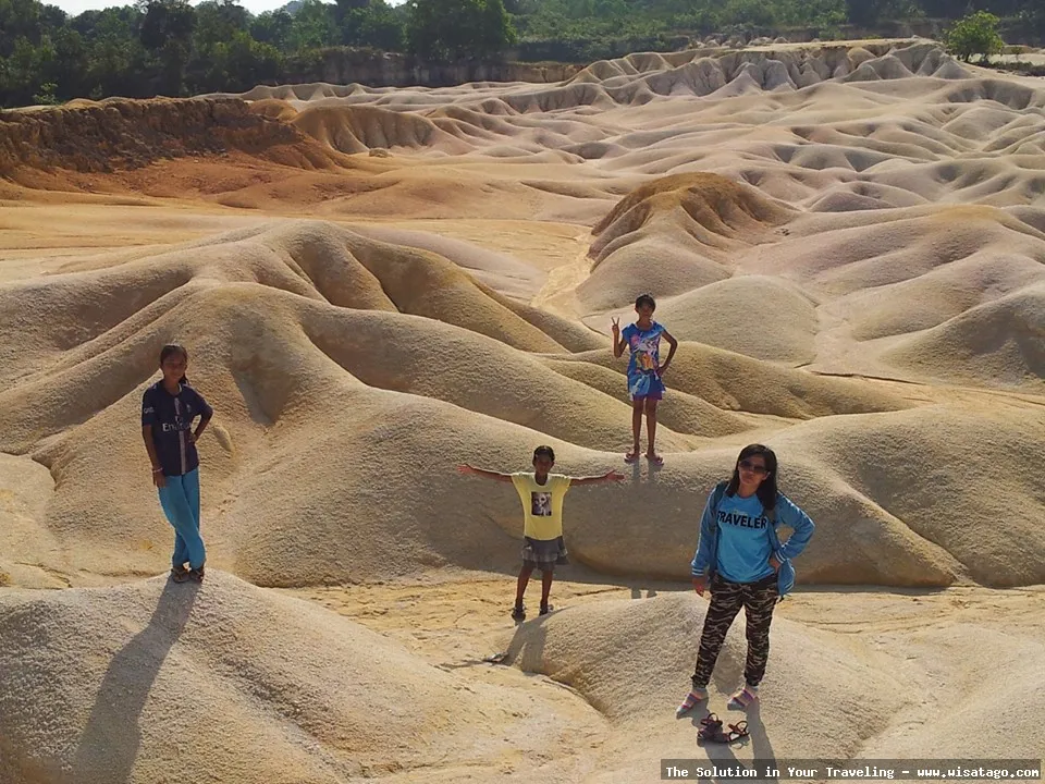 Bukit Pasir Bintan, lanskap gurun mini
