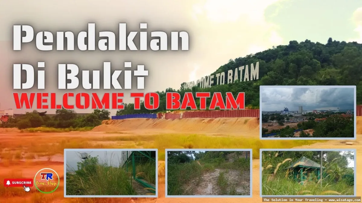 Bukit Welcome To Batam yang ikonis