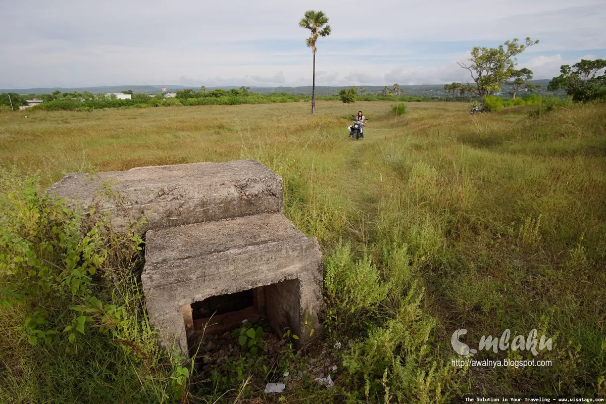 Bunker Jepang: lorong gelap dan bersejarah