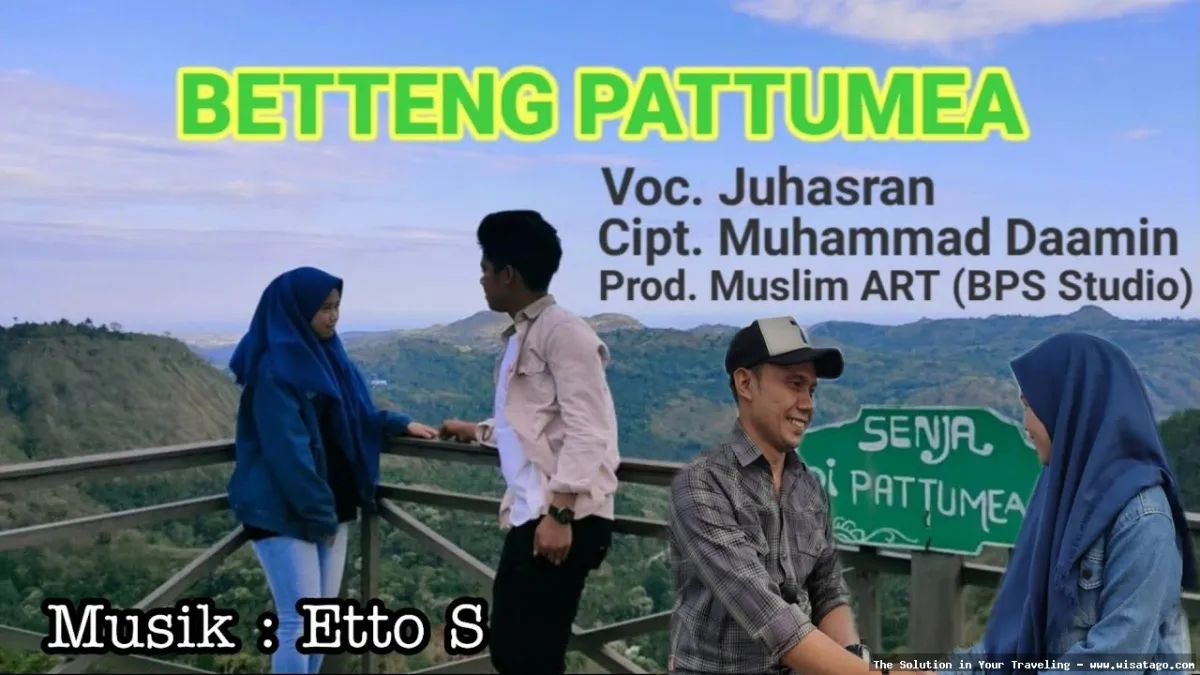Buttu Pattumea Betteng, panorama indah Sulawesi.