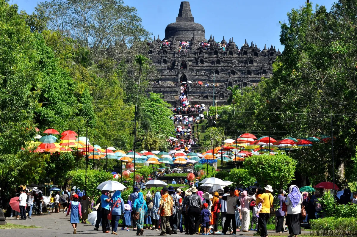 Candi Borobudur Magelang nan megah
