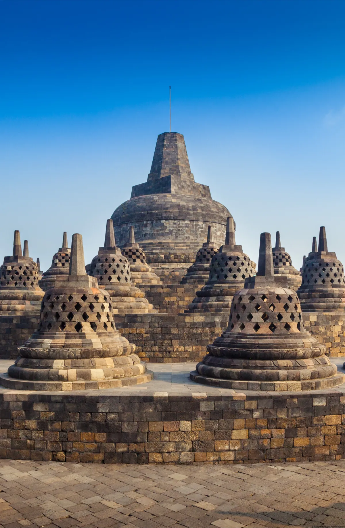 Candi Borobudur Magelang yang megah.