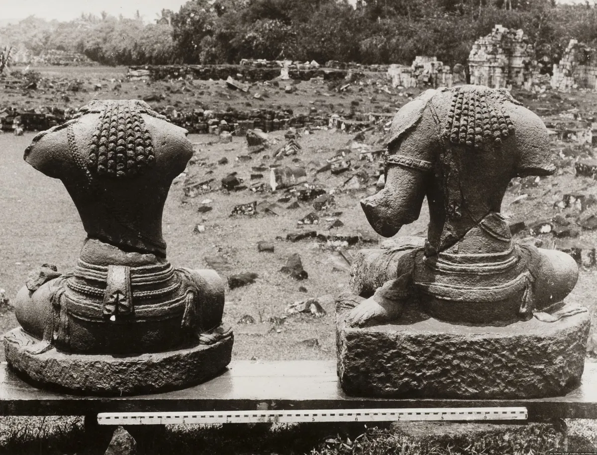 Candi Gambar Wetan, relief yang menawan