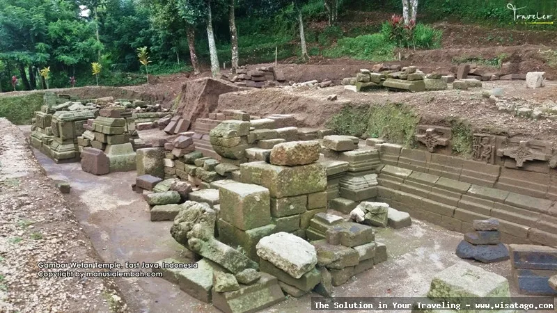 Candi Gambar Wetan, relief yang menawan
