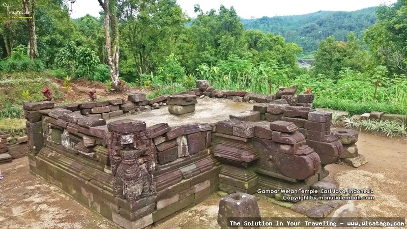 Candi Gambar Wetan, arsitektur kuno memukau