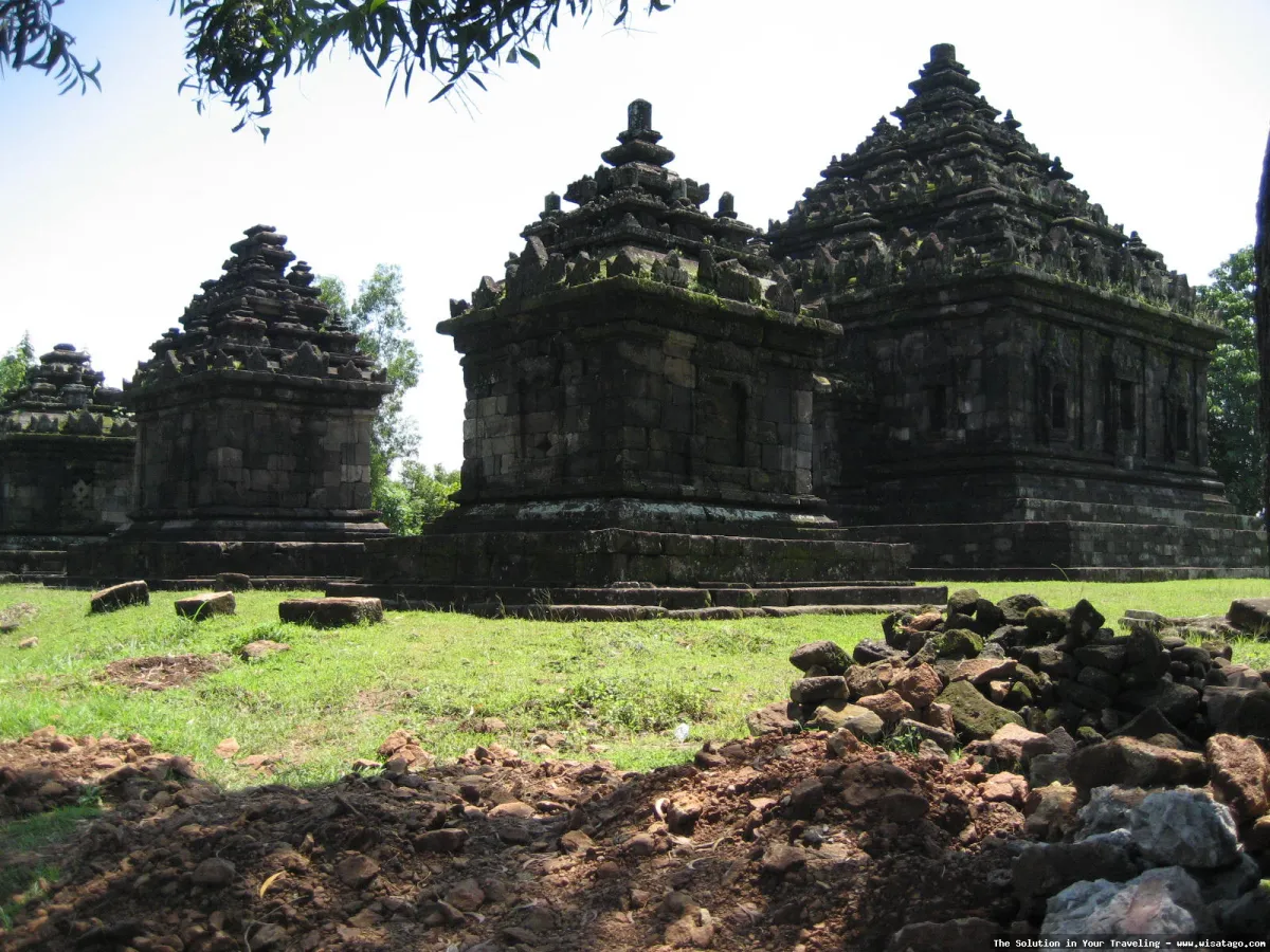 Candi Ijo, kompleks candi tertinggi.