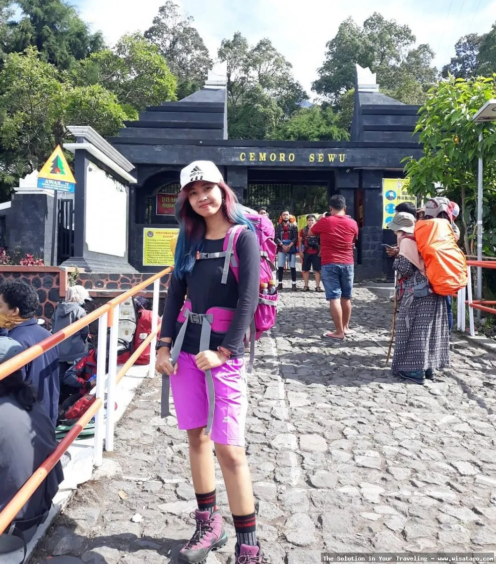 Cemoro Sewu, keindahan jalur pendakian.