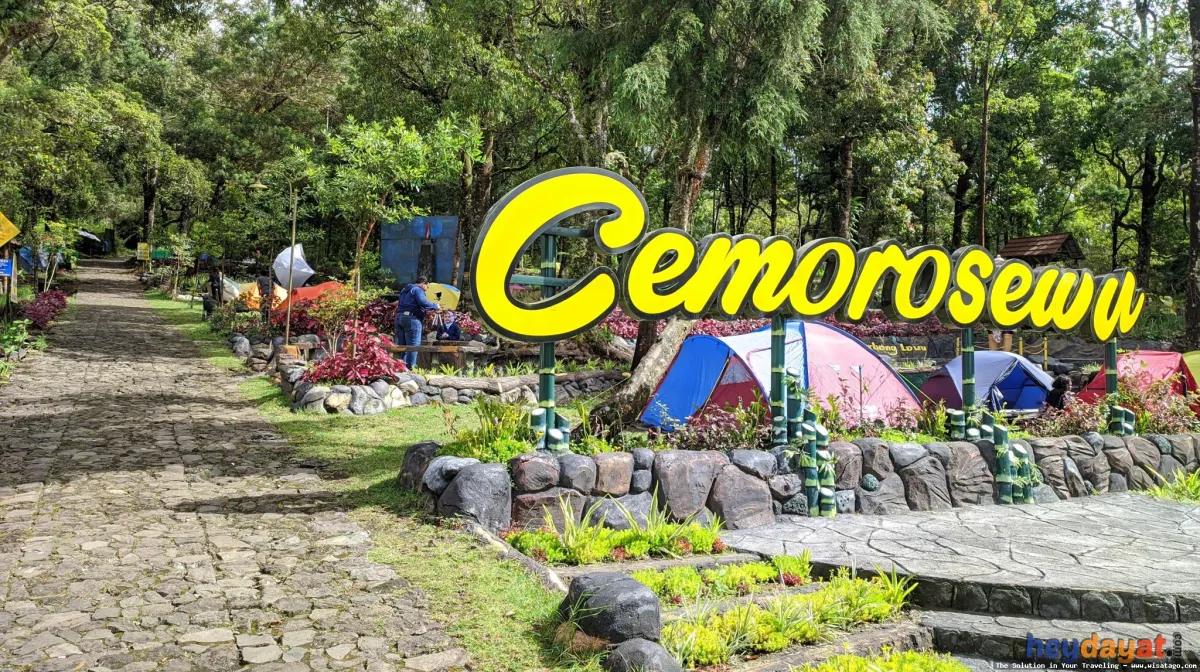 Cemoro Sewu, pemandangan yang menakjubkan