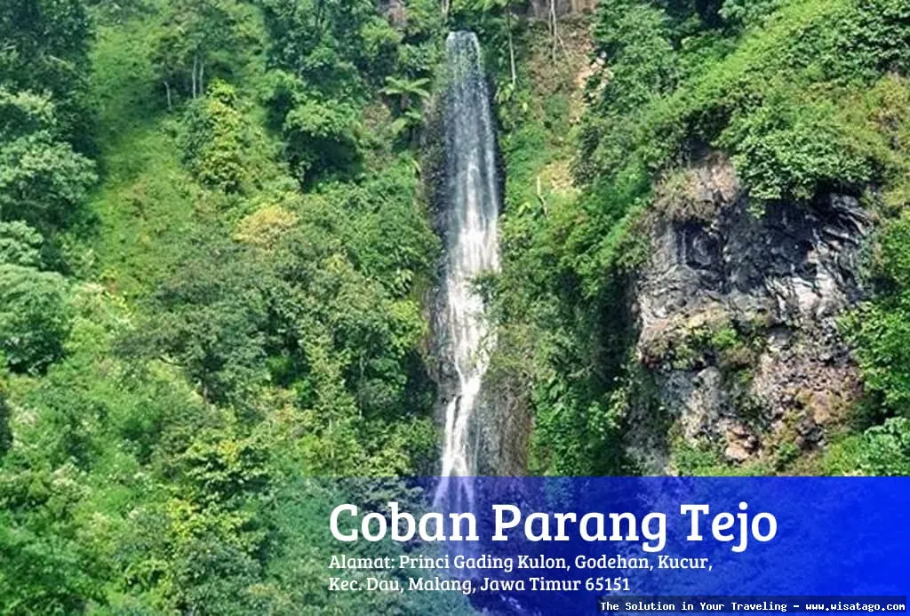 Coban Parang Tejo, air terjun menawan