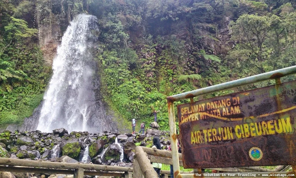 Curug Cibeureum: air terjun yang indah