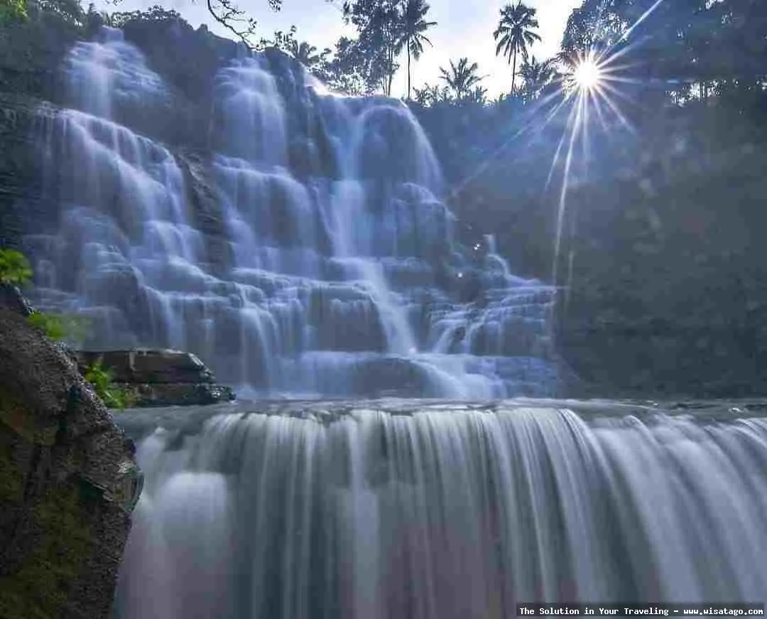 Curug Cigangsa, air terjun bertingkat indah