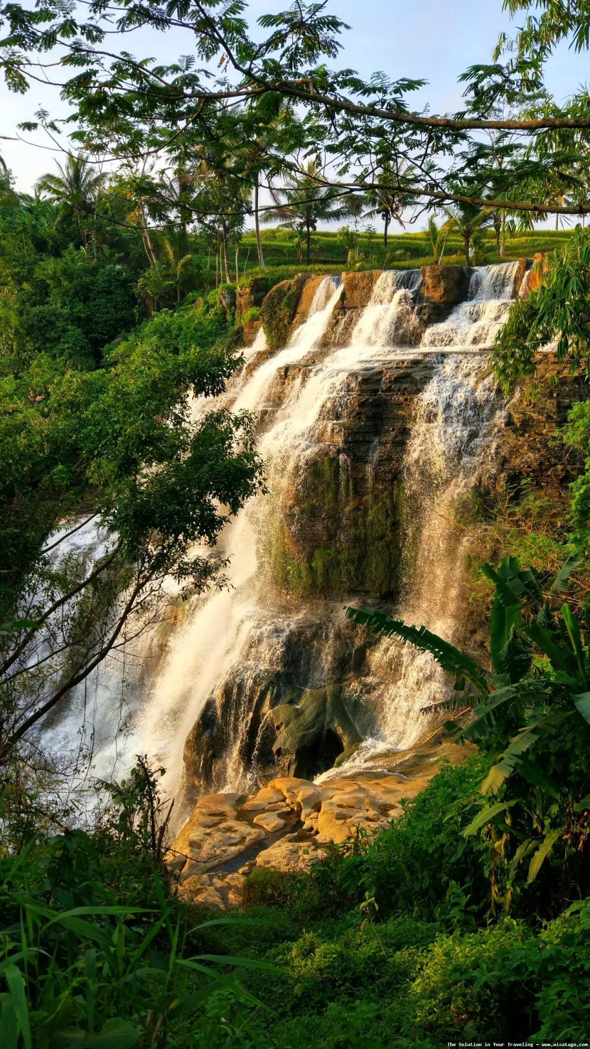 Curug Cigangsa, keindahan air terjun