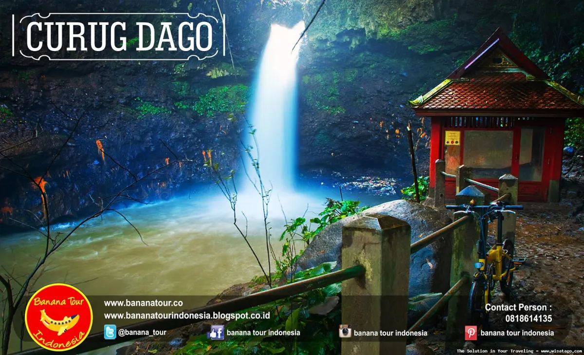 Curug Dago, air terjun alami Bandung