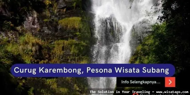 Curug Karembong Subang, air terjun indah