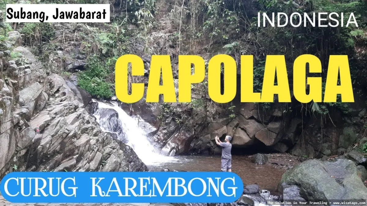 Curug Karembong Subang, air terjun indah