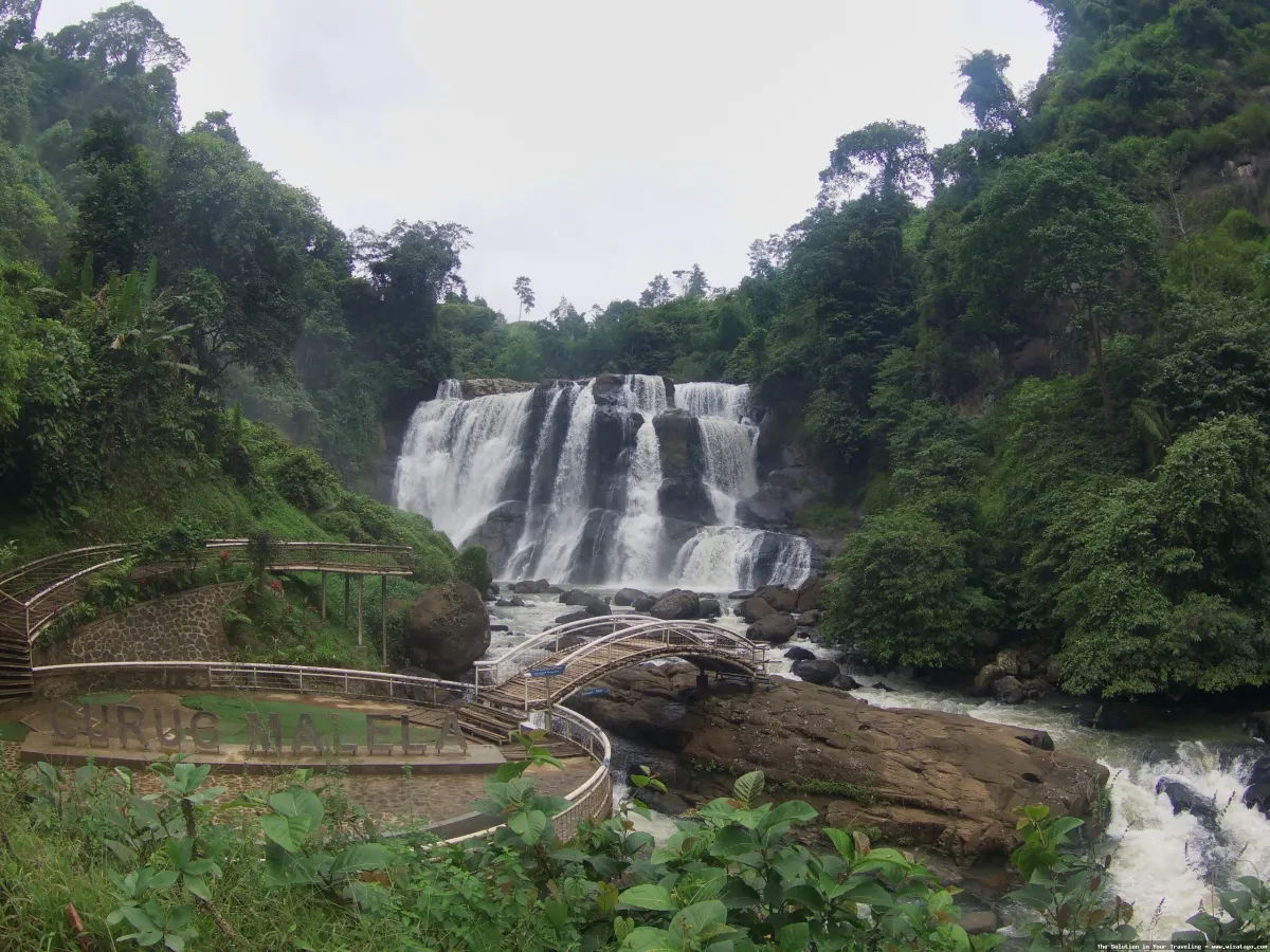Curug Malela, air terjun menakjubkan