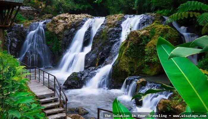 Curug Maribaya: keindahan air terjun Bandung