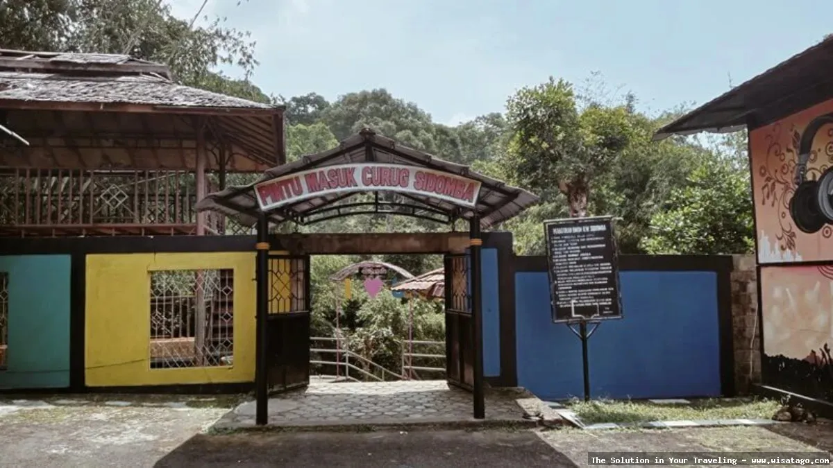 Curug Sidomba: air terjun yang indah