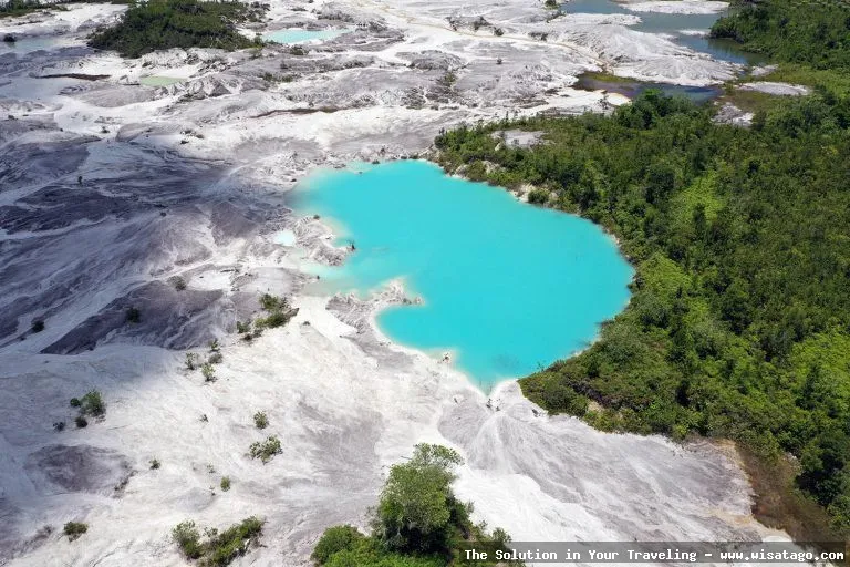 Danau Belibis, pemandangan alam indah