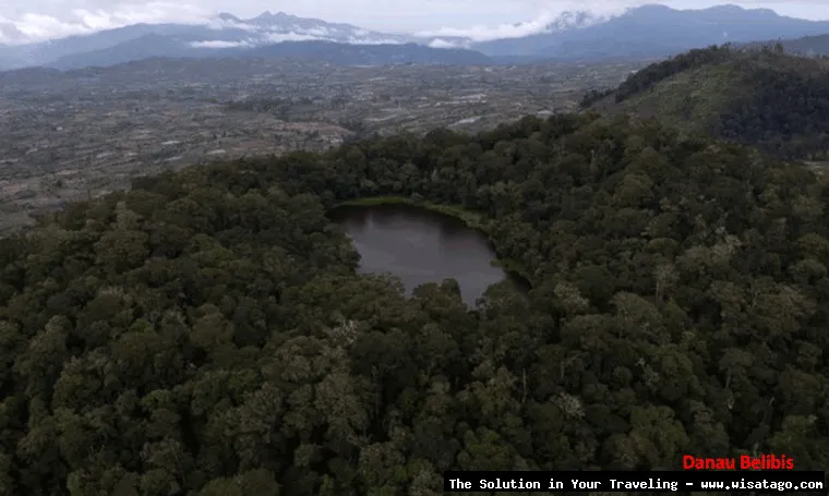 Danau Belibis, keindahan alam memukau