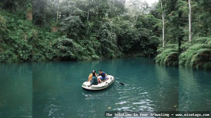 Danau Biru, keindahan alam memukau