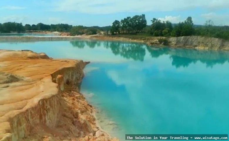 Danau Biru Muara Tembesi yang mempesona