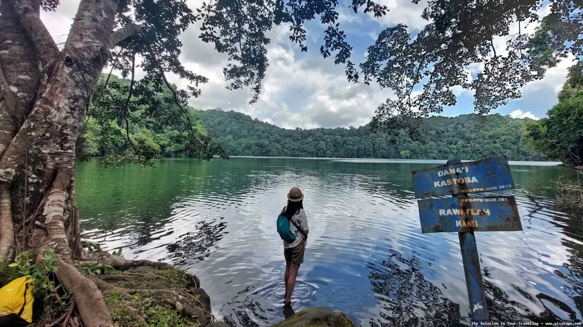 Danau Kastoba, danau alami nan indah
