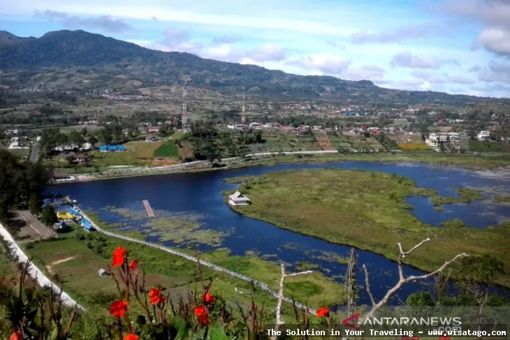 Danau Mas Harun Bastari nan indah