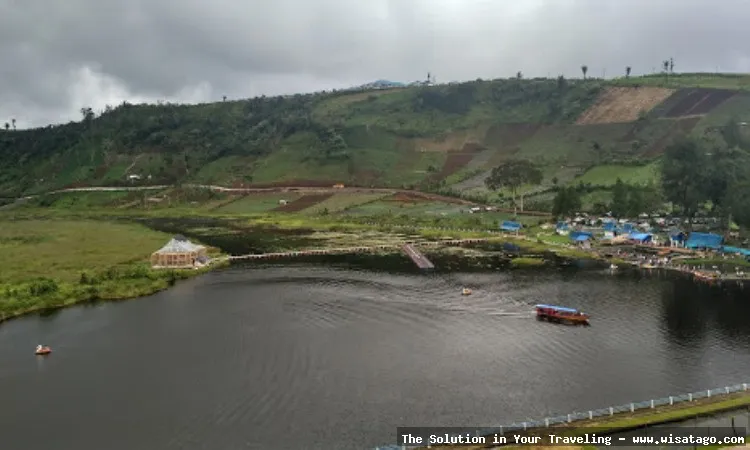Danau Mas Harun Bastari nan indah