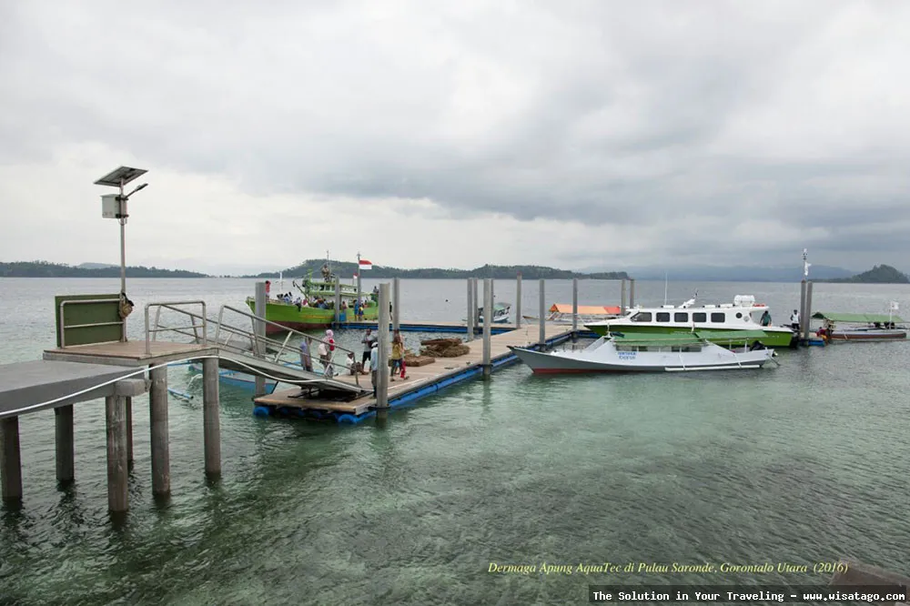 DERMAGA APUNG SIMEULUE, fasilitas transportasi laut