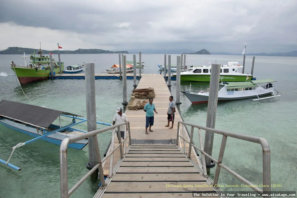 DERMAGA APUNG SIMEULUE, fasilitas transportasi laut