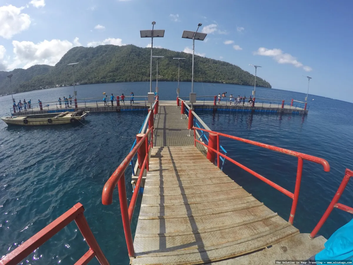 DERMAGA APUNG SIMEULUE, fasilitas transportasi laut.