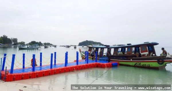 DERMAGA APUNG SIMEULUE, fasilitas transportasi laut
