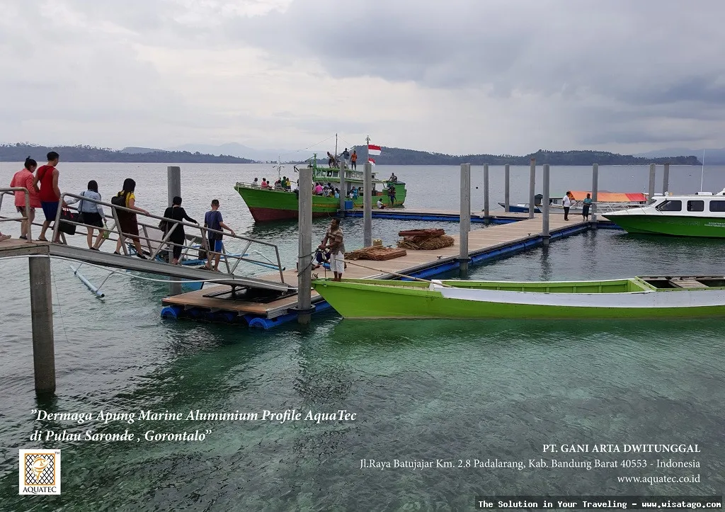DERMAGA APUNG SIMEULUE, fasilitas transportasi laut
