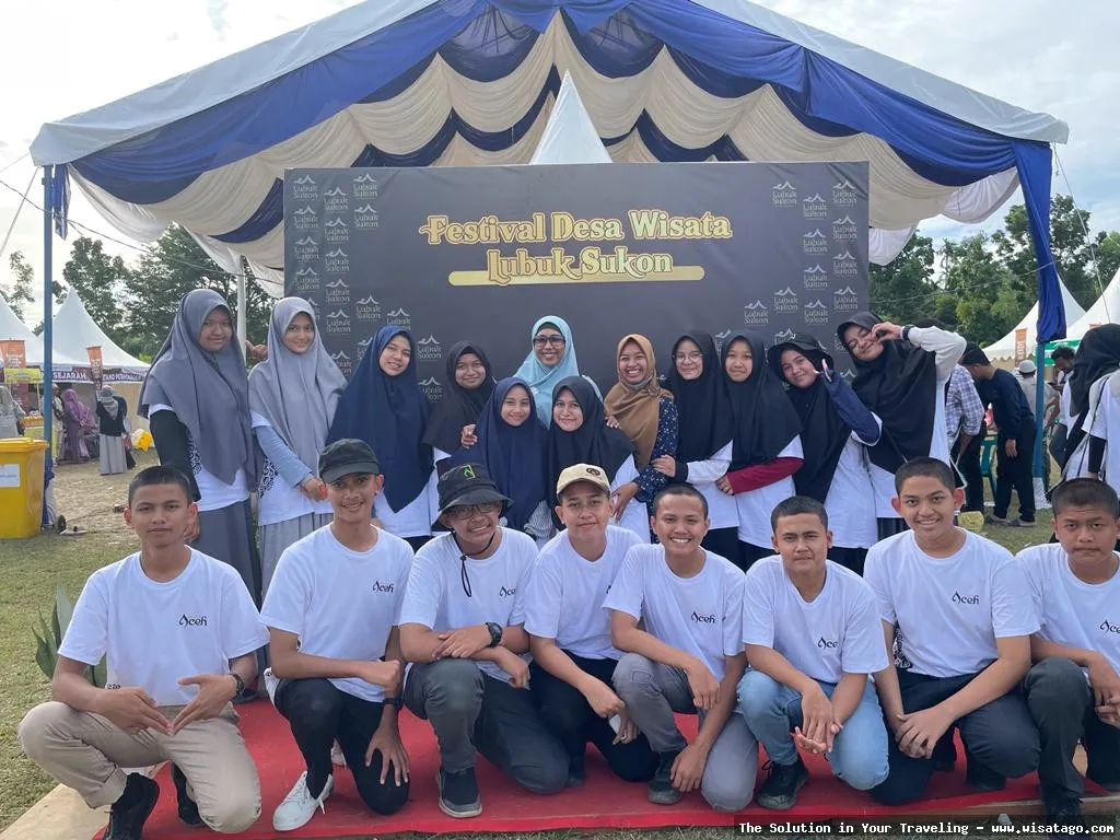 Desa Wisata Lubuk Sukon yang asri