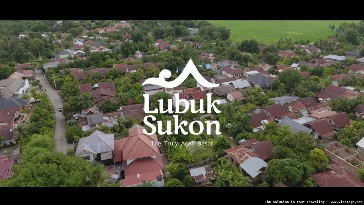 Desa Wisata Lubuk Sukon yang asri