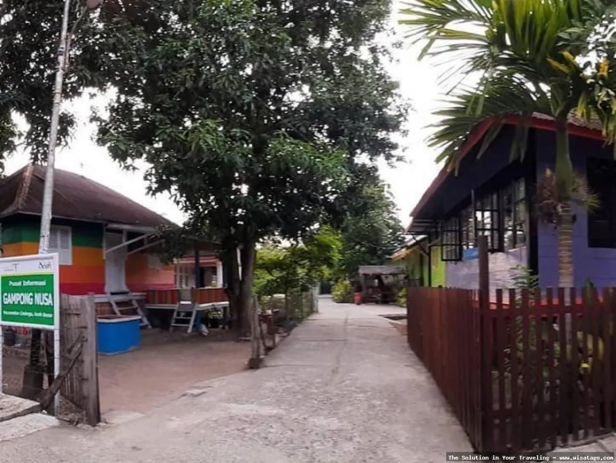 Desa Wisata Nusa Aceh yang indah
