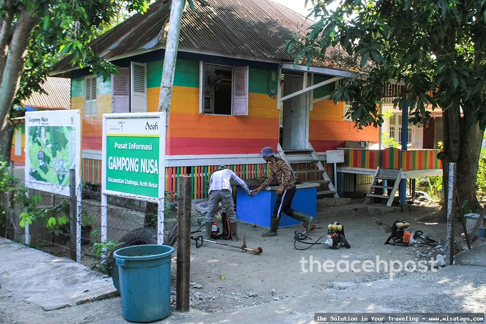 Desa Wisata Nusa Aceh yang indah