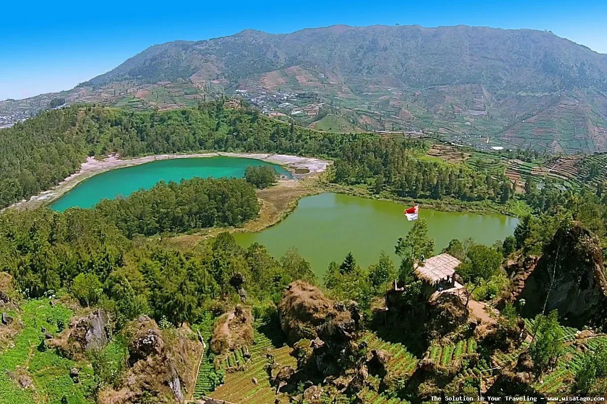Dieng Plateau: lanskap dataran tinggi indah