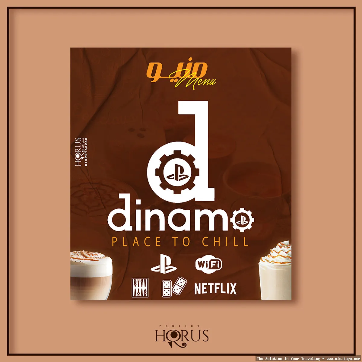 DINARO CAFE: suasana nyaman dan modern