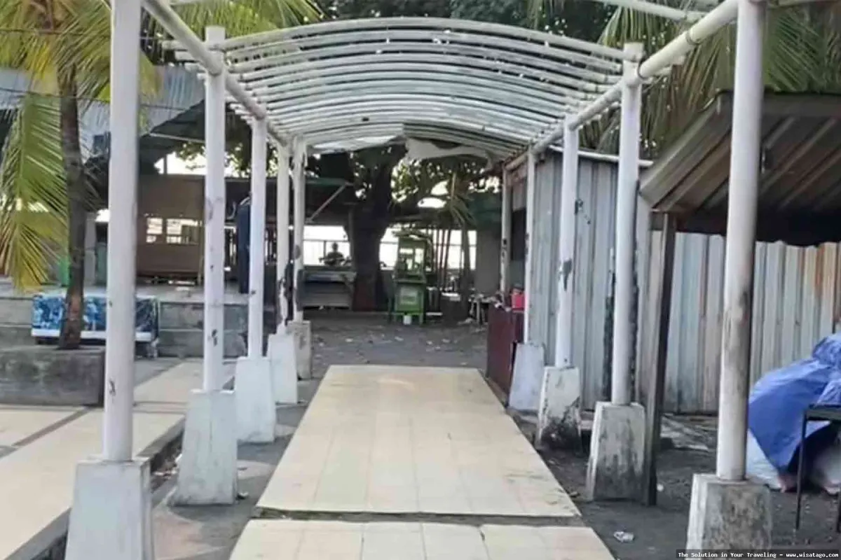 Eks Pelabuhan MKI terbengkalai dan suram