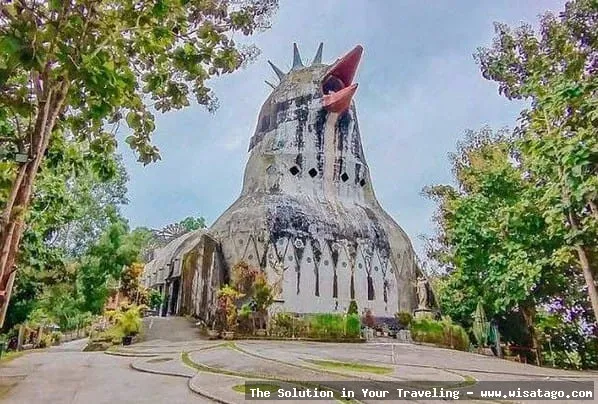 Gereja Ayam Magelang yang megah.